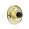 Iq America DP1605 Classic Round Unlit Pushbutton Brass Pushbutton Doorbell DP1605 - alternate 1